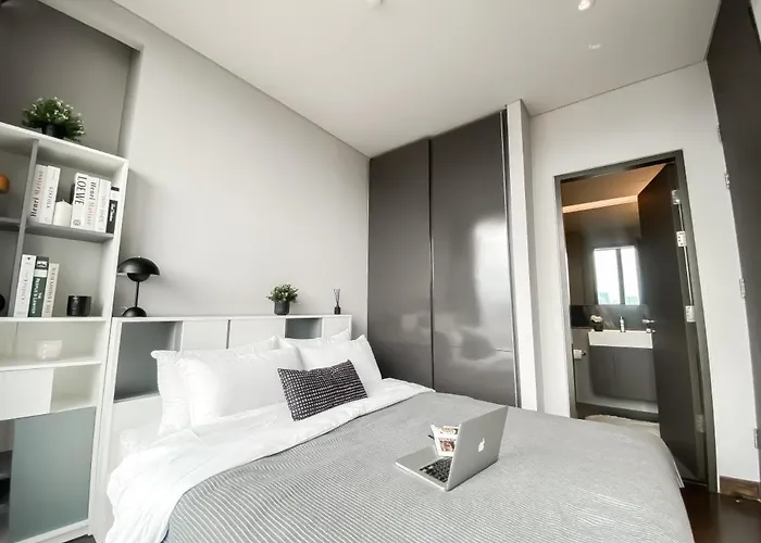 Appartement Stylish Riverview 1br - Ultra Fast Wifi - Phrom Phong Bangkok