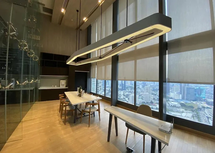 Appartement Stylish Riverview 1br - Ultra Fast Wifi - Phrom Phong *