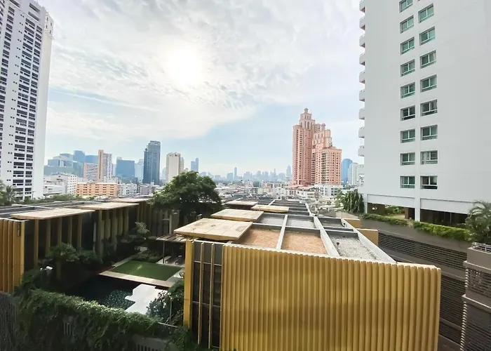 Appartement Stylish Riverview 1br - Ultra Fast Wifi - Phrom Phong Bangkok