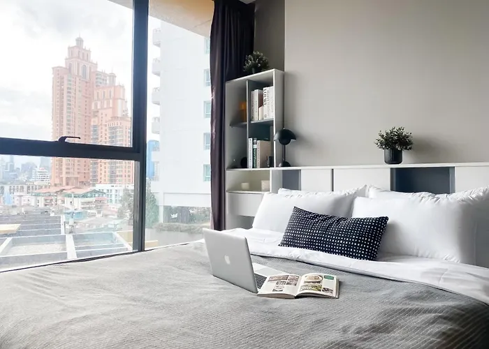 Stylish Riverview 1br - Ultra Fast Wifi - Phrom Phong Bangkok